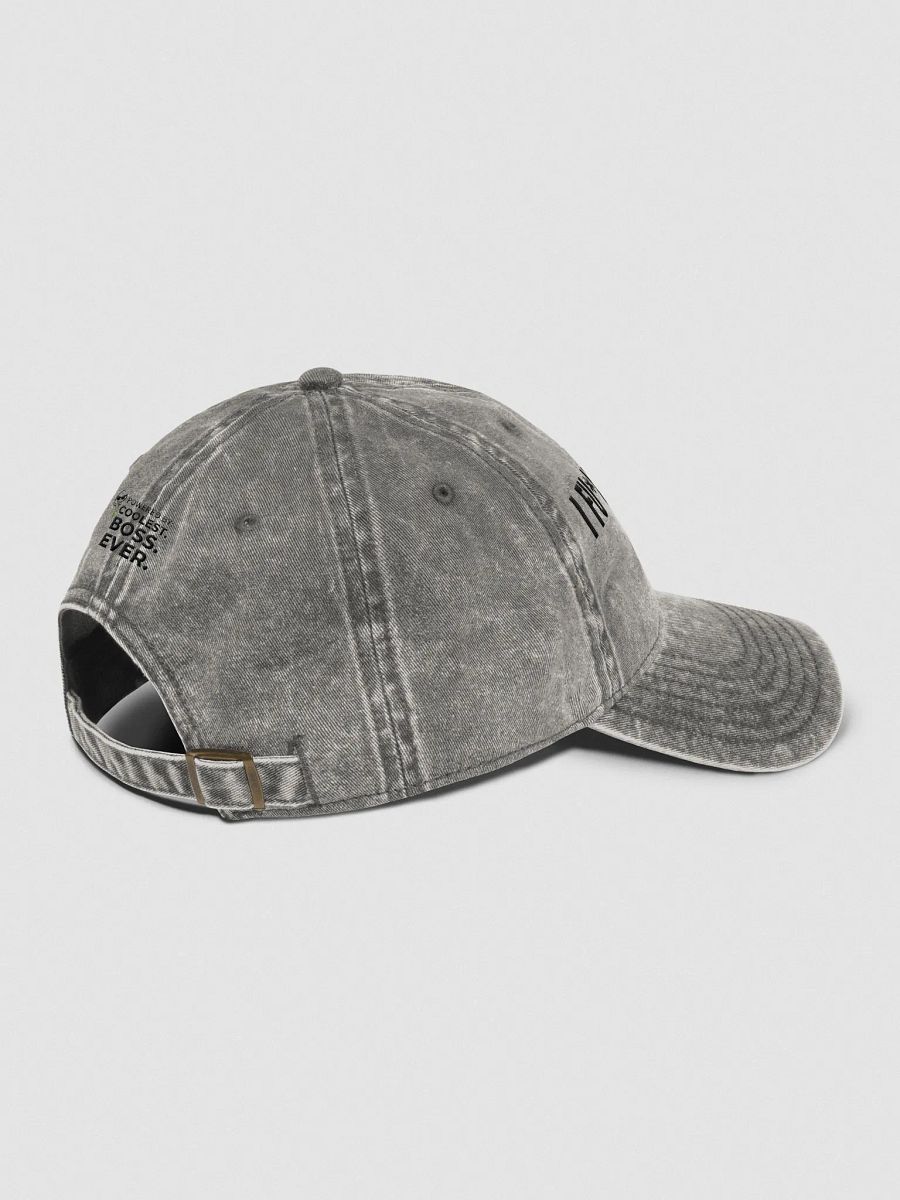 Coolest Boss Ever | Otto Vintage Wash Dad Hat | Effortless Style & Timeless Cool product image (4)
