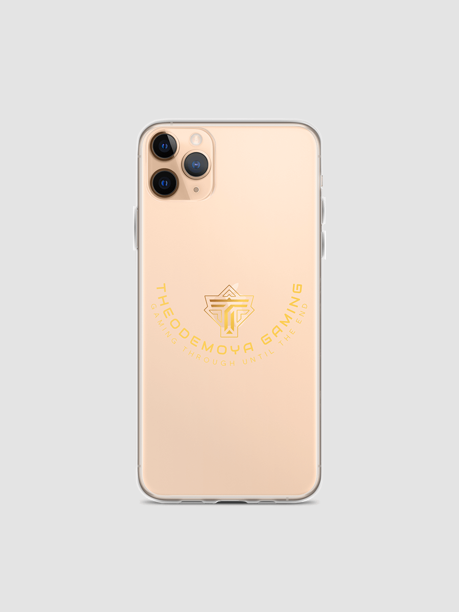 Clear Case for iPhone® w/ Gold Logo & Insignia product image (1)