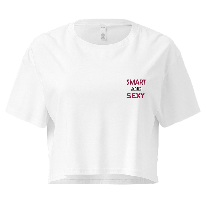 SMART & SEXY (EMBROIDERED) Crop Top product image (21)