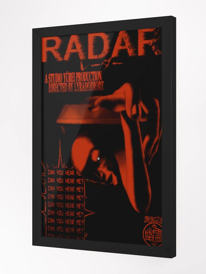 RADAR Official Poster (FRAMED) product image (2)