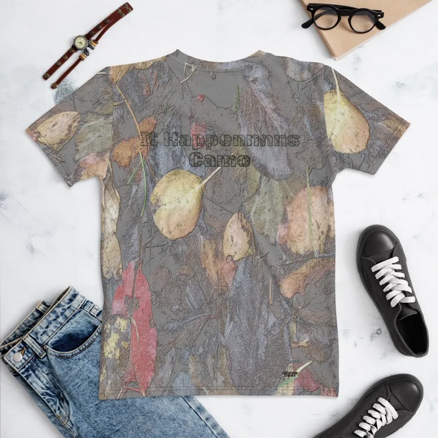 Women's Crew Neck T-Shirt - MossyOak - It Happennnns Camo product image (5)
