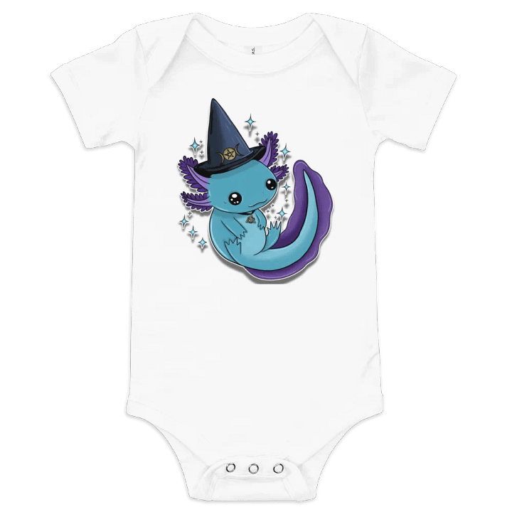 Whimsical Wicca Baby Onesie - Axolotl product image (6)