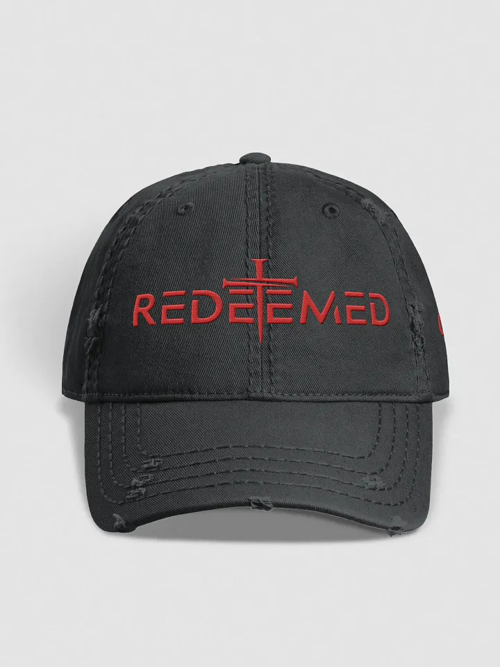 Redeemed Cross Distressed Hat product image (1)