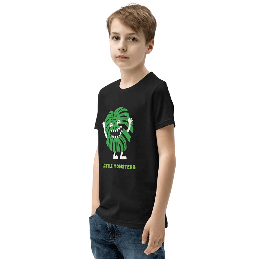 LITTLE MONSTERA tee - youth product image (3)