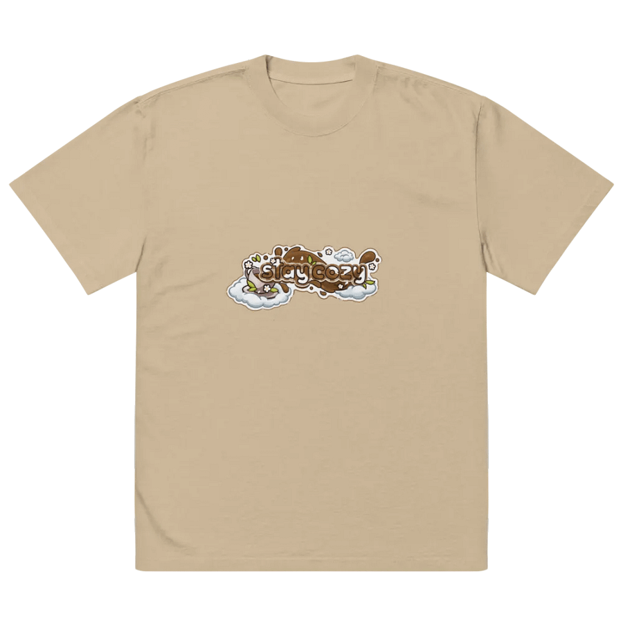 Stay Cozy Oversized tshirt product image (2)