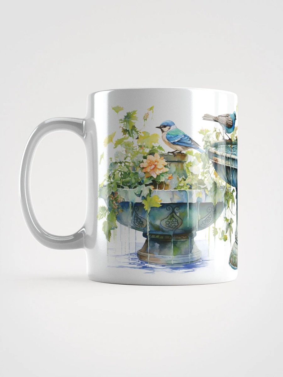 Serene Garden Birdbath Mug product image (6)