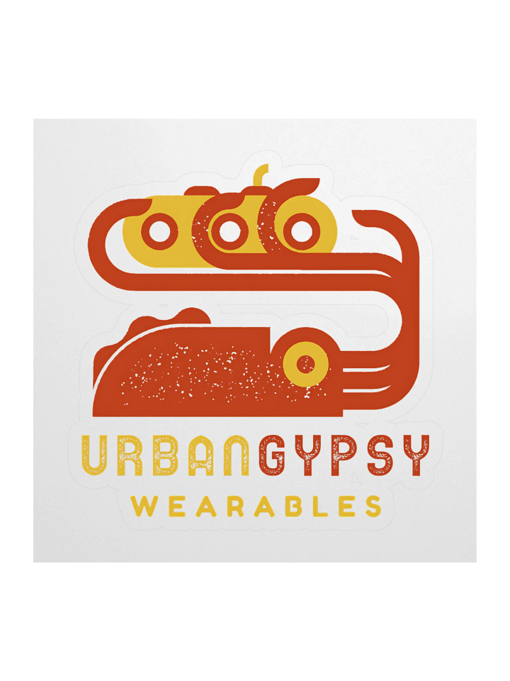 Yellow Submarine and Squid Urban Gypsy Kiss Cut Sticker product image (1)