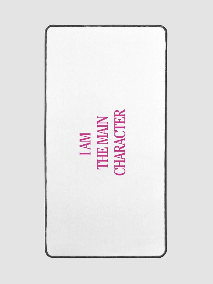 Bold Pink 'Main Character' Desk Mat product image (2)