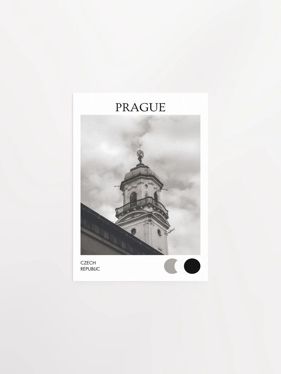 Spires of Prague I - Black & White product image (1)