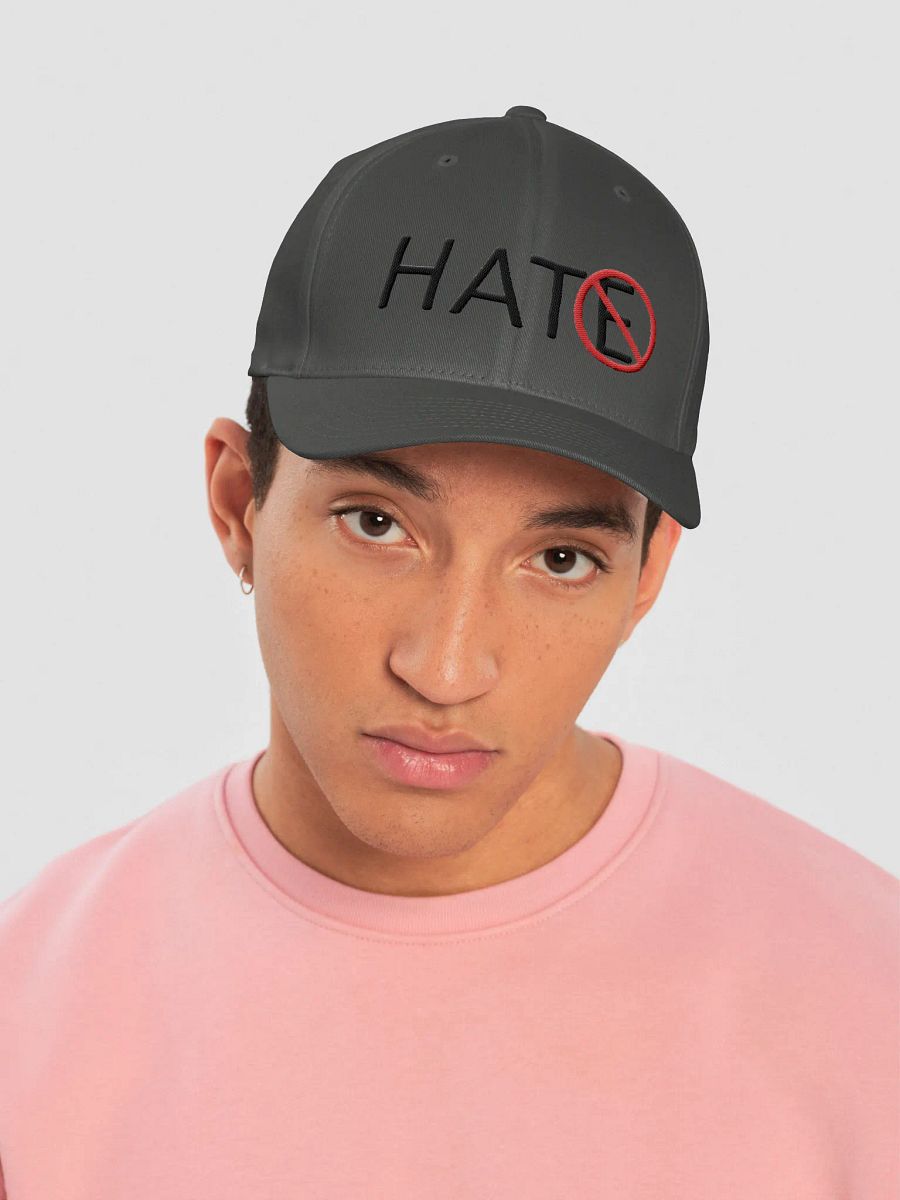 No Hate Flexfit Cap - Black Lettering product image (25)