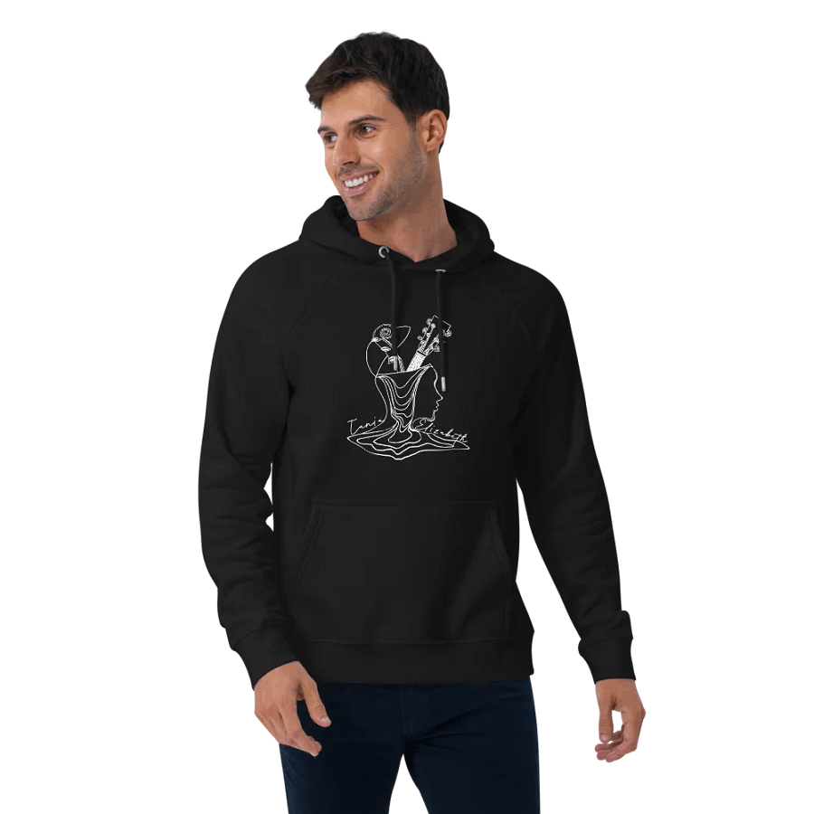 Melthead Hoodie - white ink product image (2)