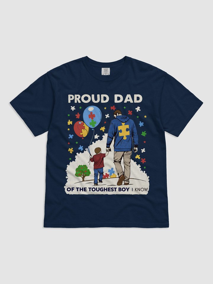 AUTISM DAD T-Shirt product image (3)
