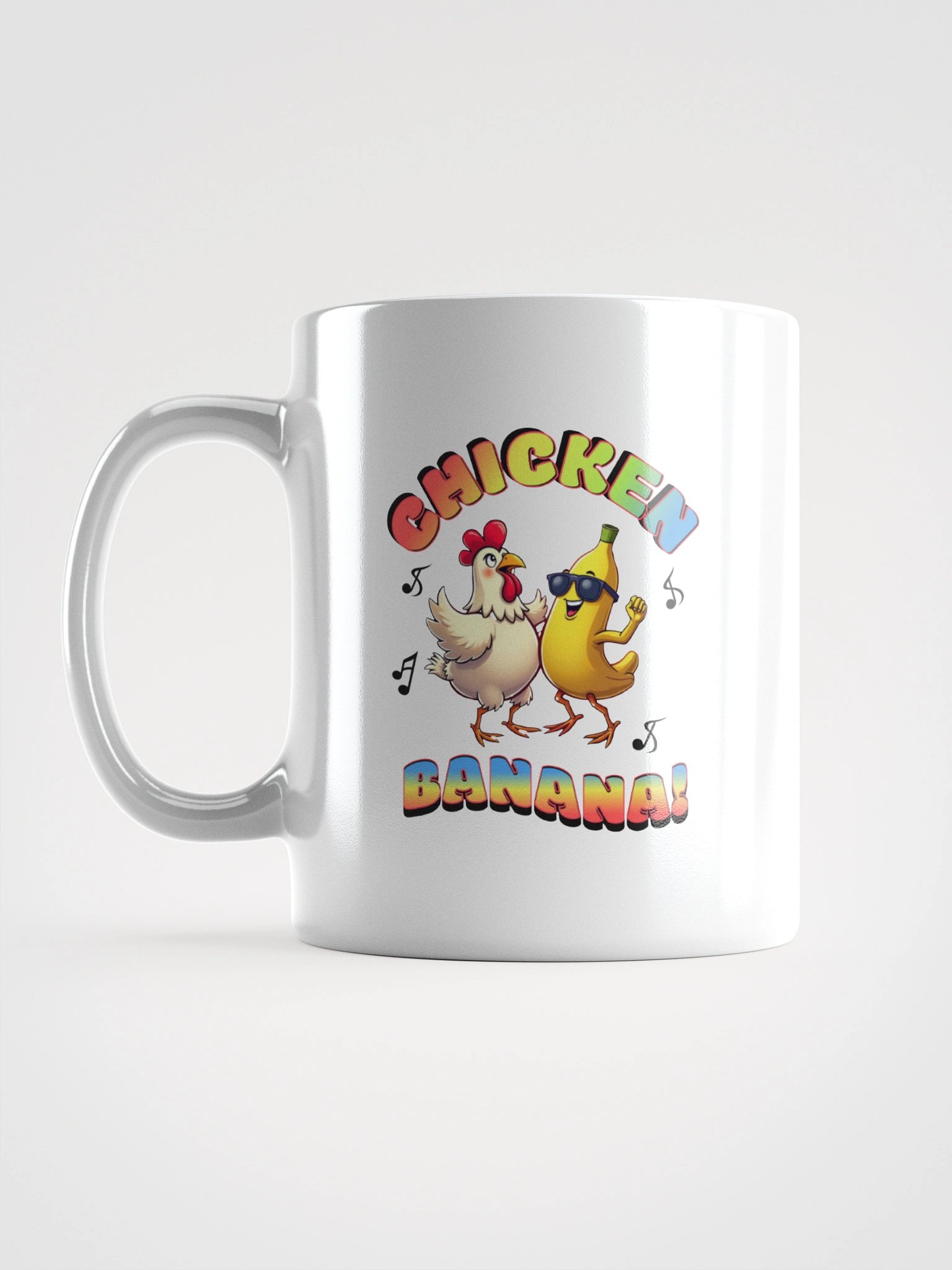 Chicken Banana Dancing Funky Party Mug product image (12)