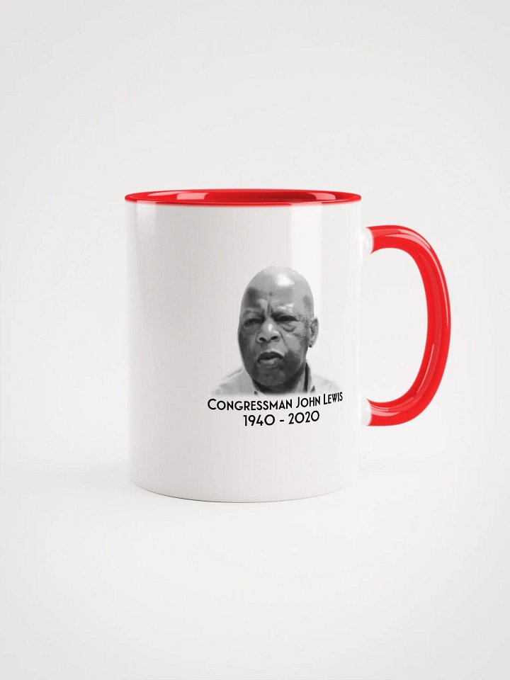 Good Trouble, Red Accent Mug 11 oz product image (2)