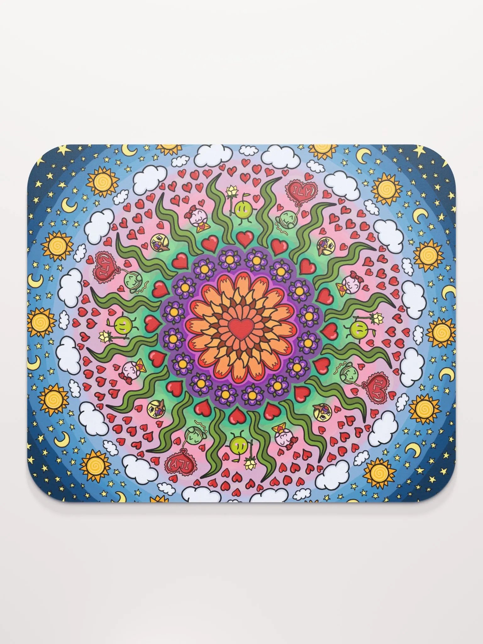 Dango Valentine Mandala - Mouse Pad product image (2)