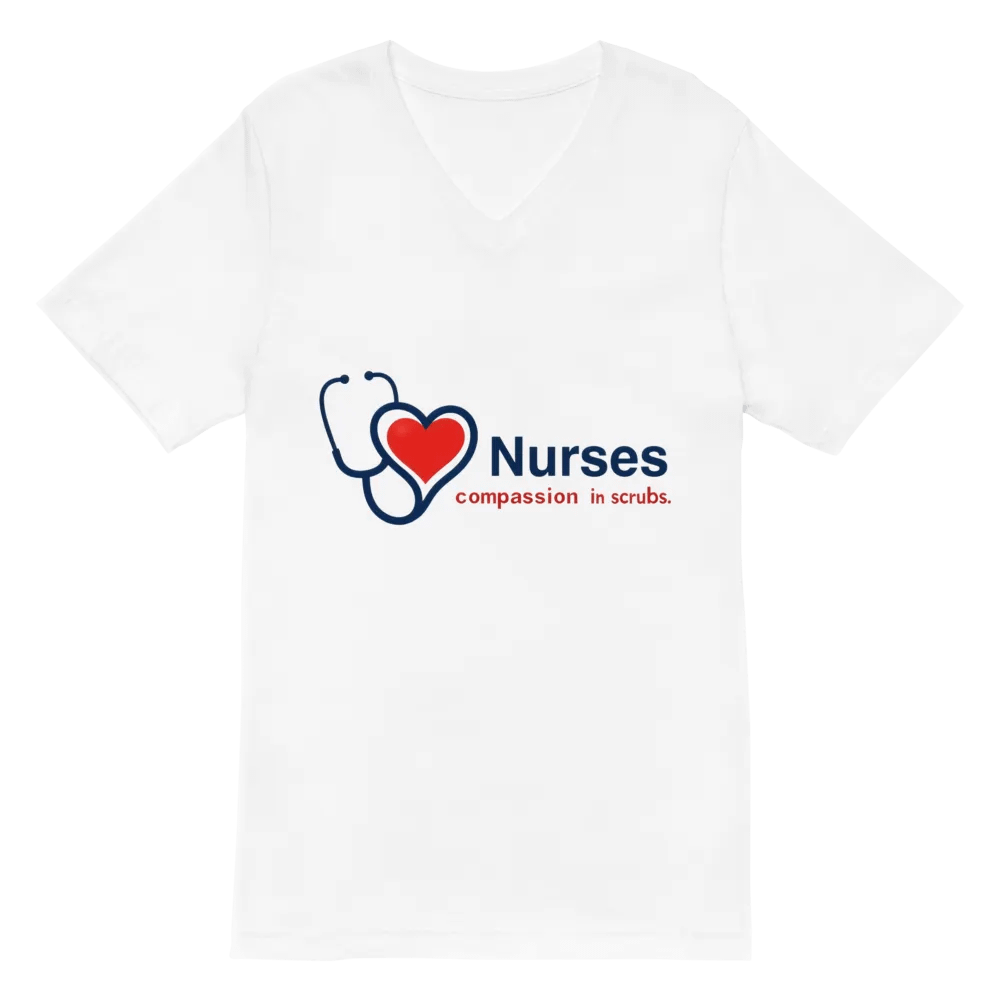 Compassion in Scrubs Heart Logo T-Shirt product image (2)