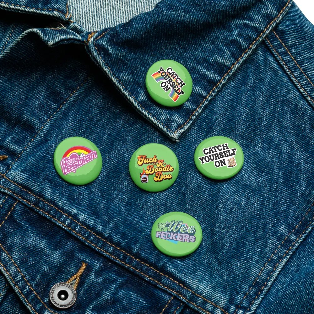 Irish Derry Pinback Button Set product image (16)
