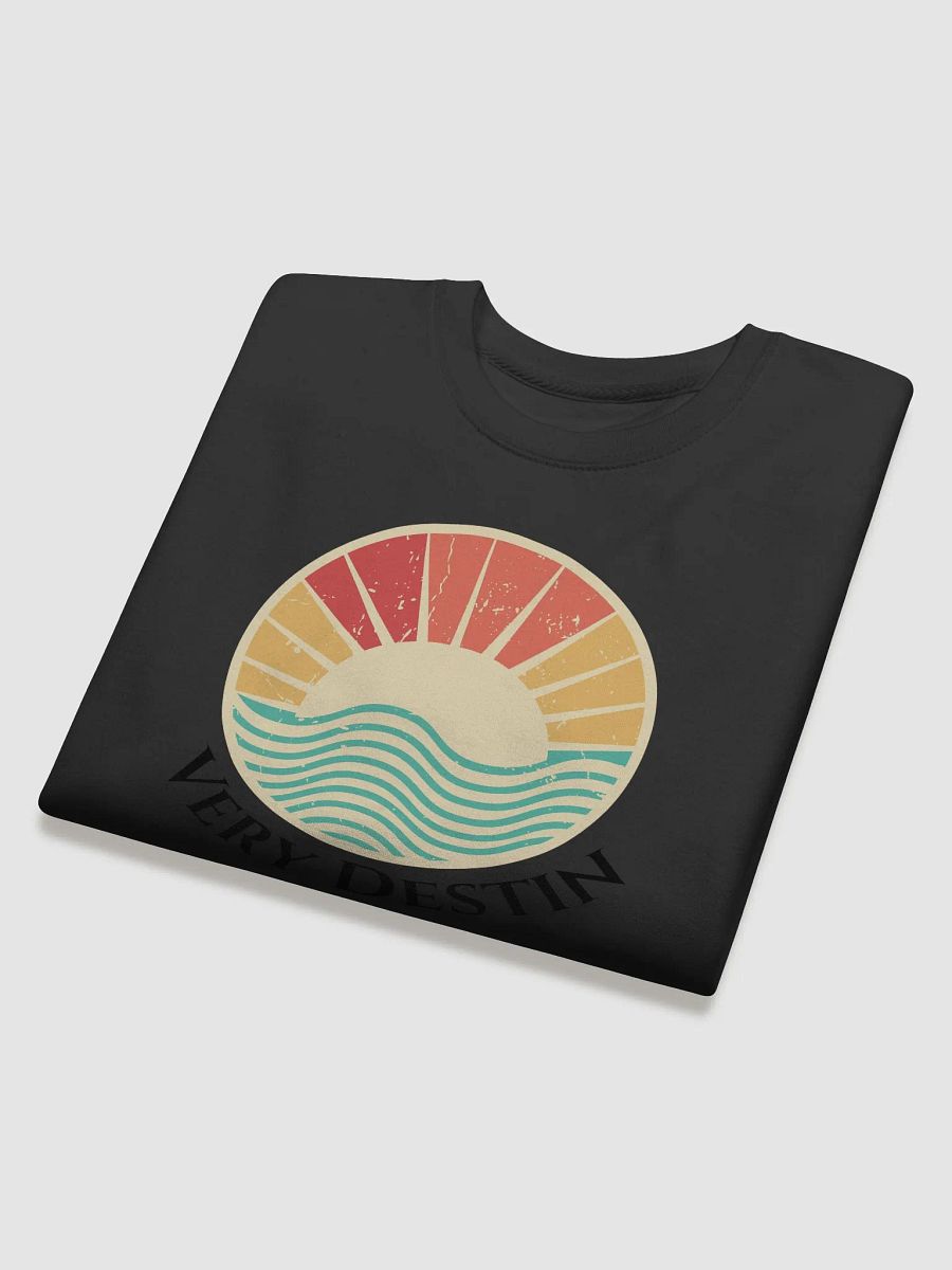 Sunset Waves Premium 100% Cotton Sweatshirt product image (3)