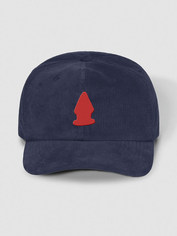 Red UFO · corduroy dad hat product image (1)