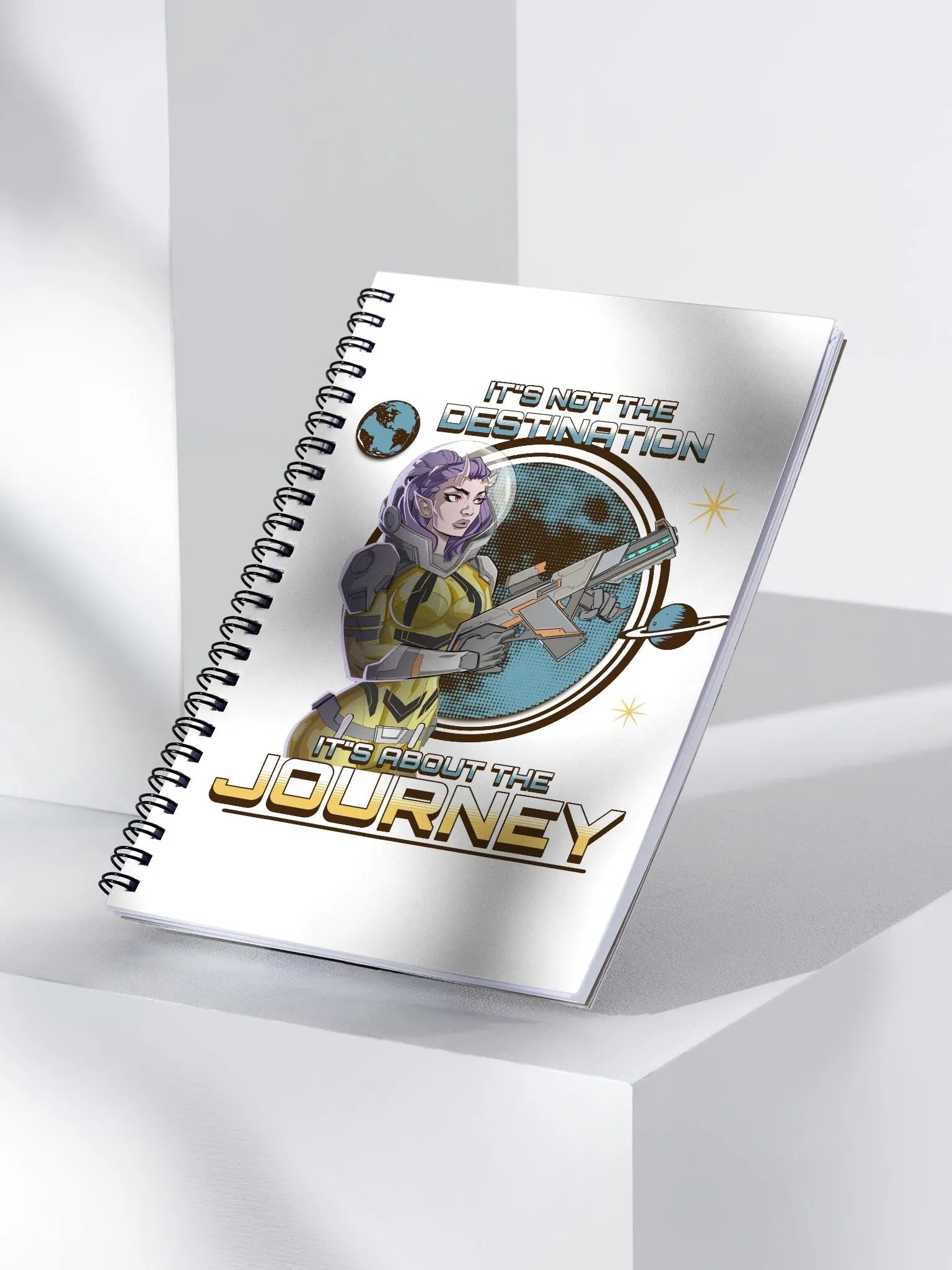 The Journey Sci-Fi Artist NOTEBOOK product image (3)