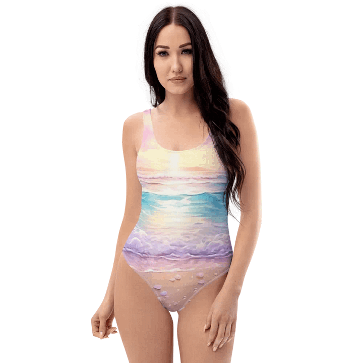 Seashell Sunset All-Over Swimsuit product image (1)