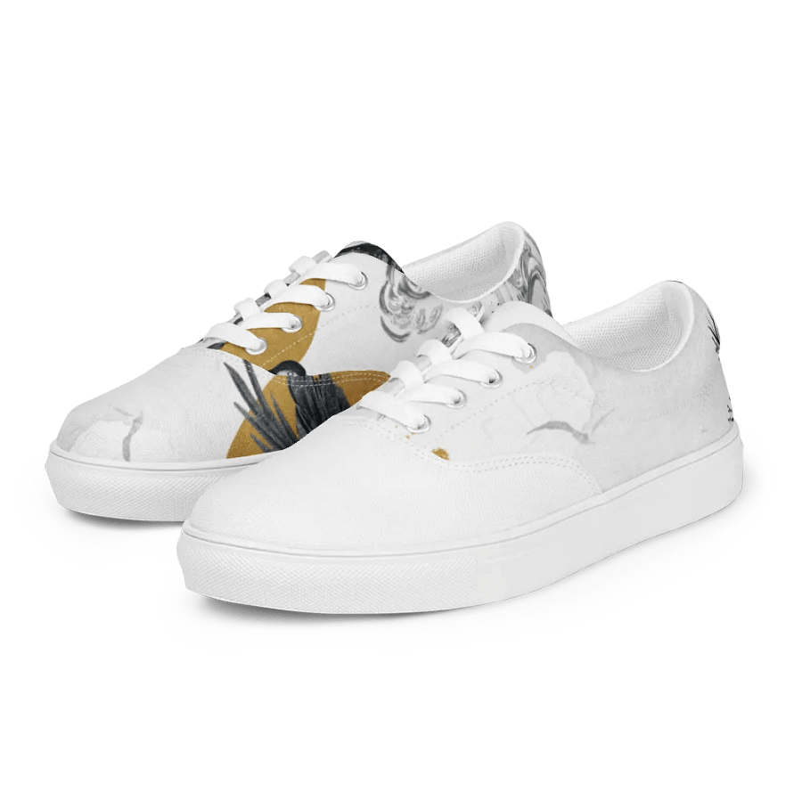 Sunrise Crane Women's Canvas Shoes product image (4)