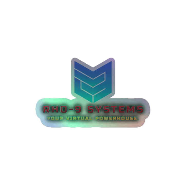 Rho-9 Shiny sticker product image (2)