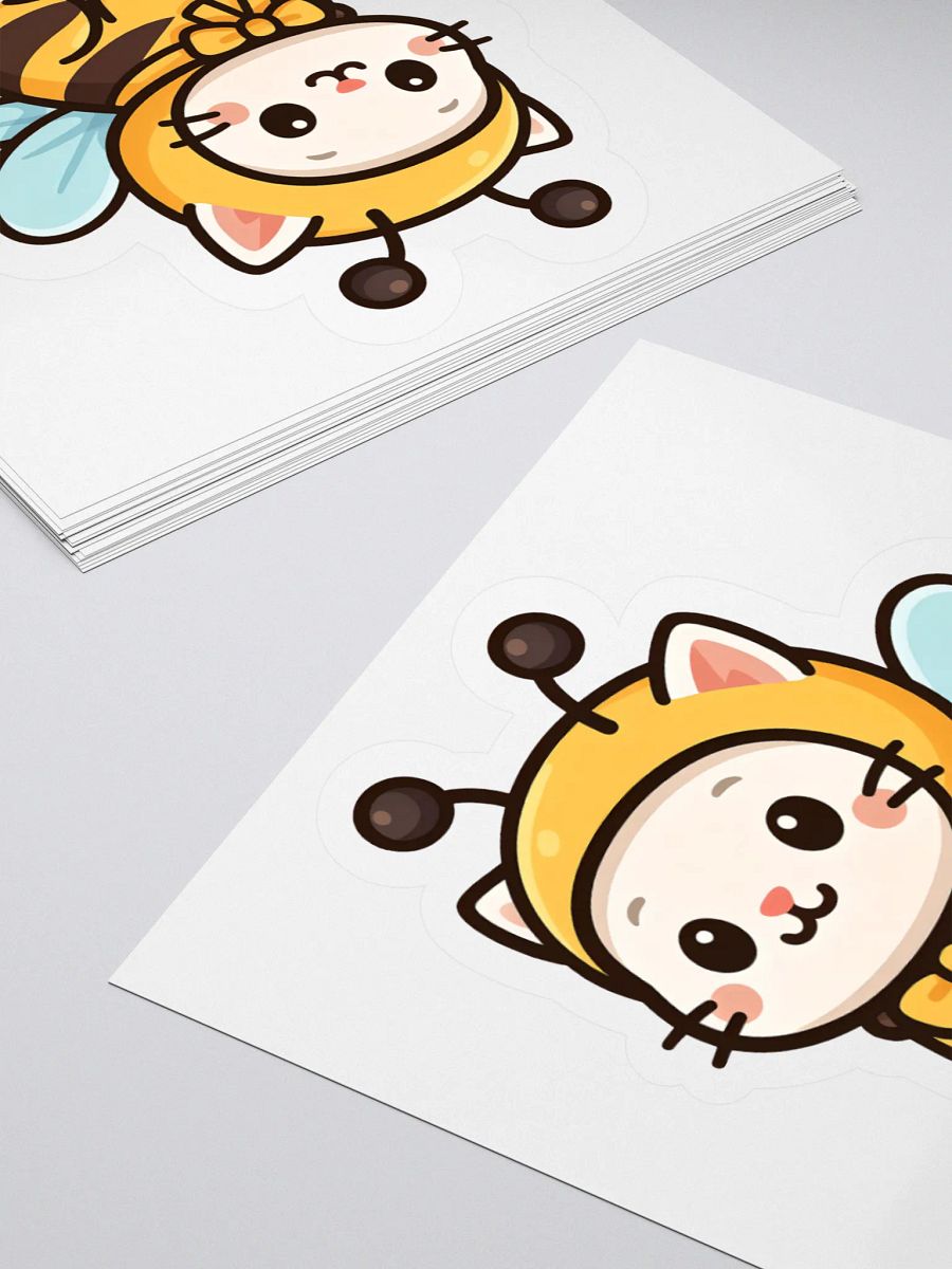 Bee Cat Sticker product image (10)