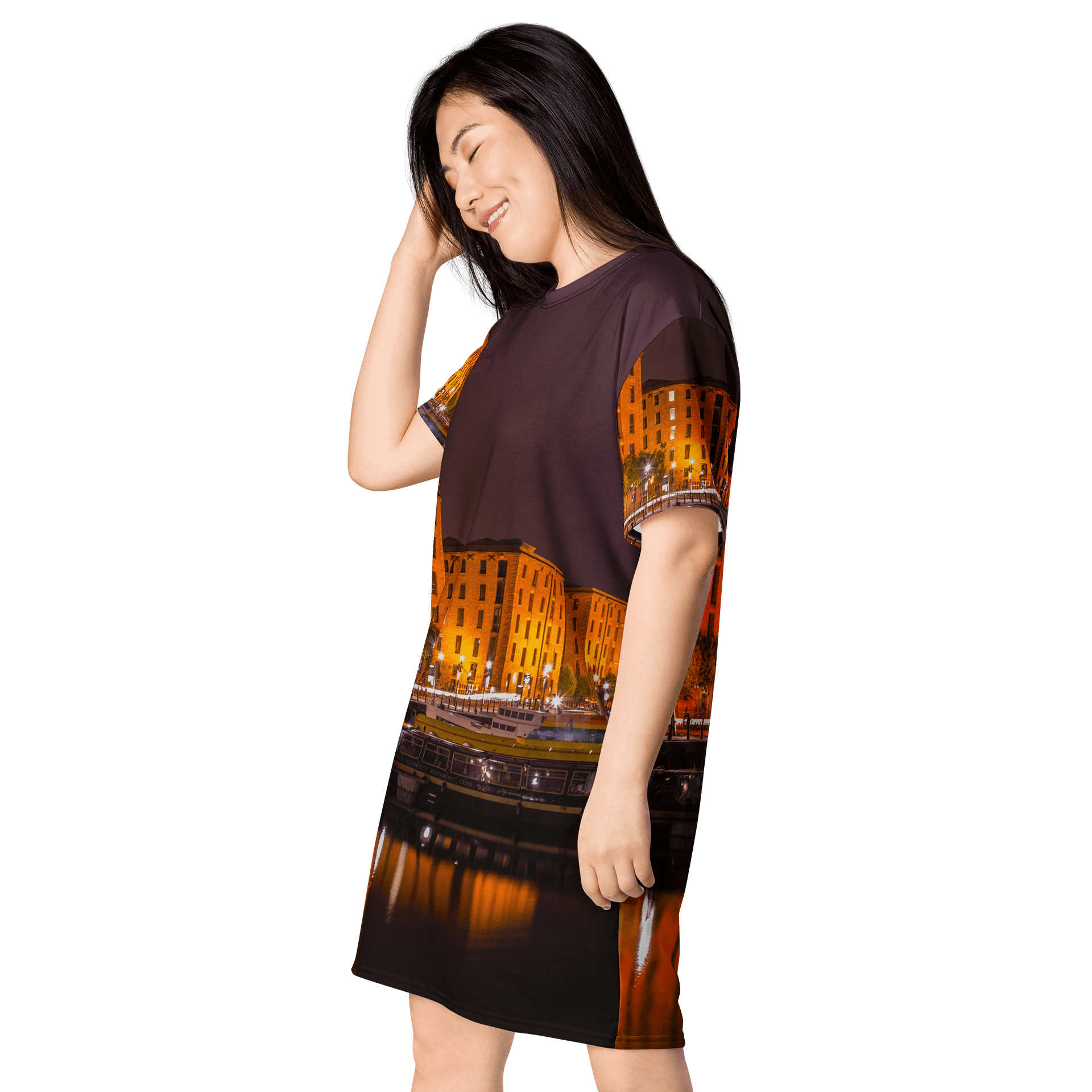 'Somewhere in the City' All-Over T-Shirt Dress product image (3)