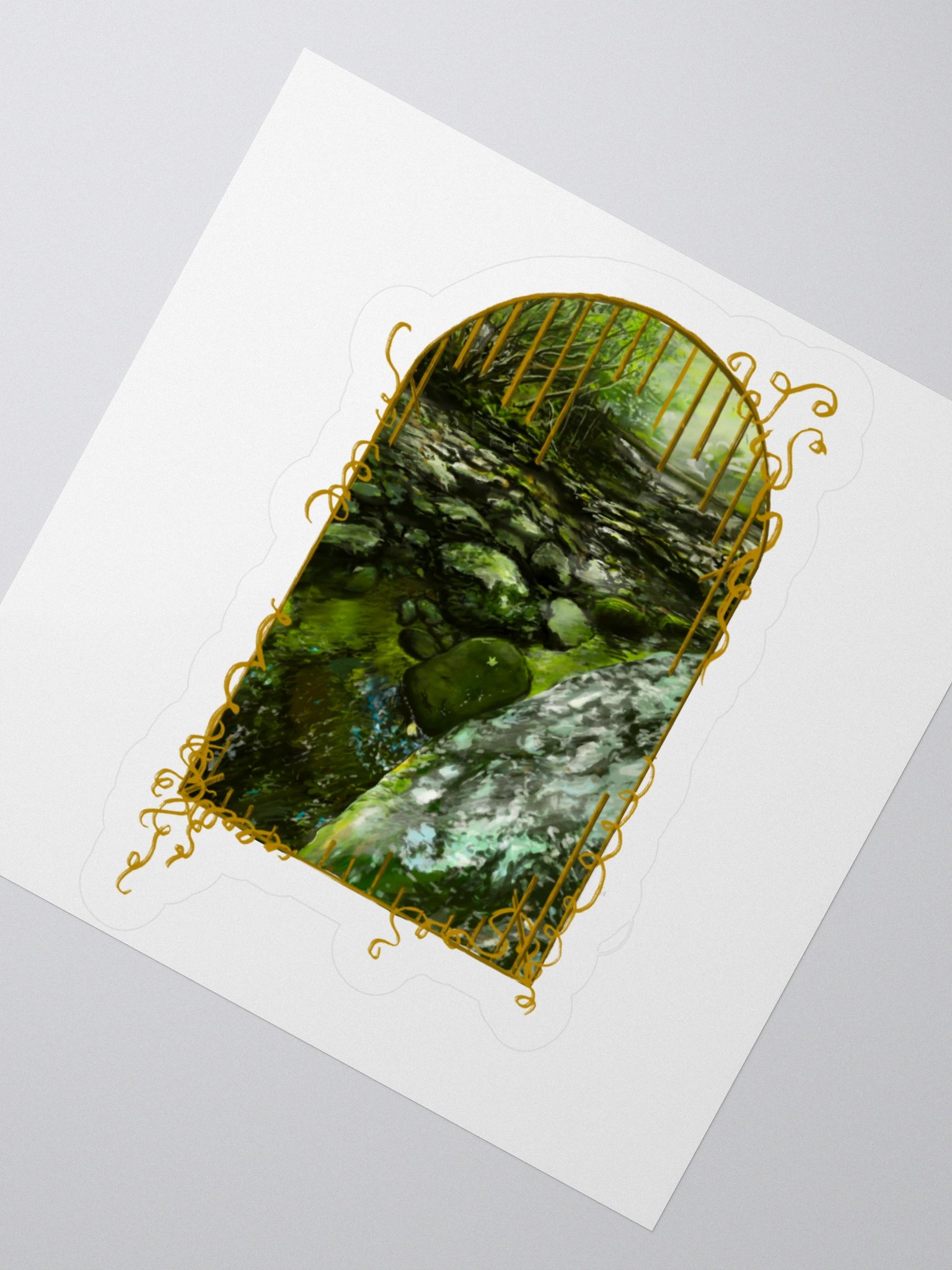 Leaf and Stone - Sticker product image (2)