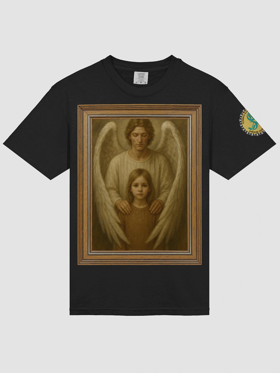 Angels Watch Over Them (Female) Comfort Colors Garment-Dyed Heavyweight T-Shirt Colors (1) product image (3)