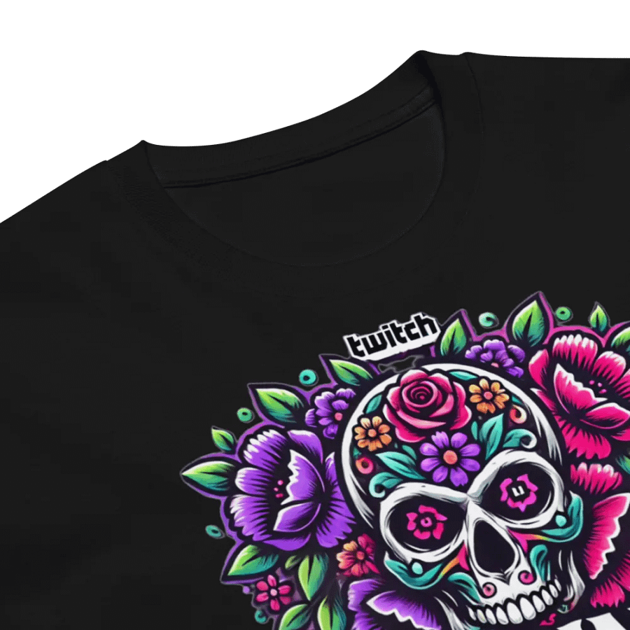 Flower Skull Uni-Sex Tee! product image (10)