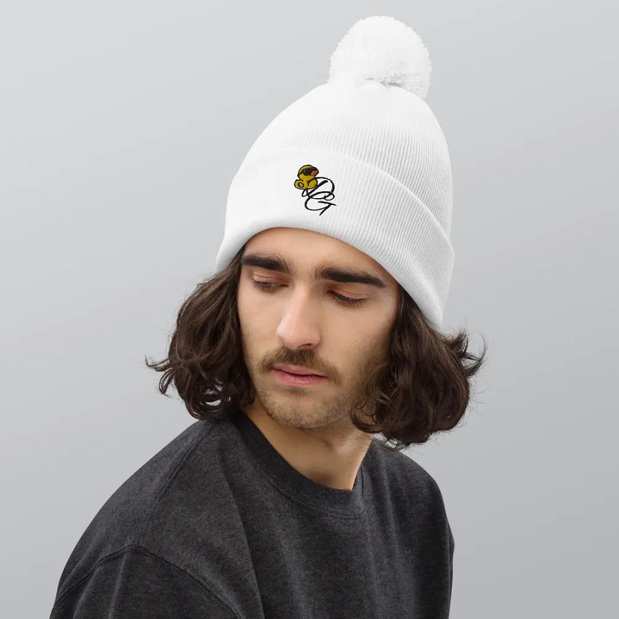 DG Beanie Black Lettering product image (4)