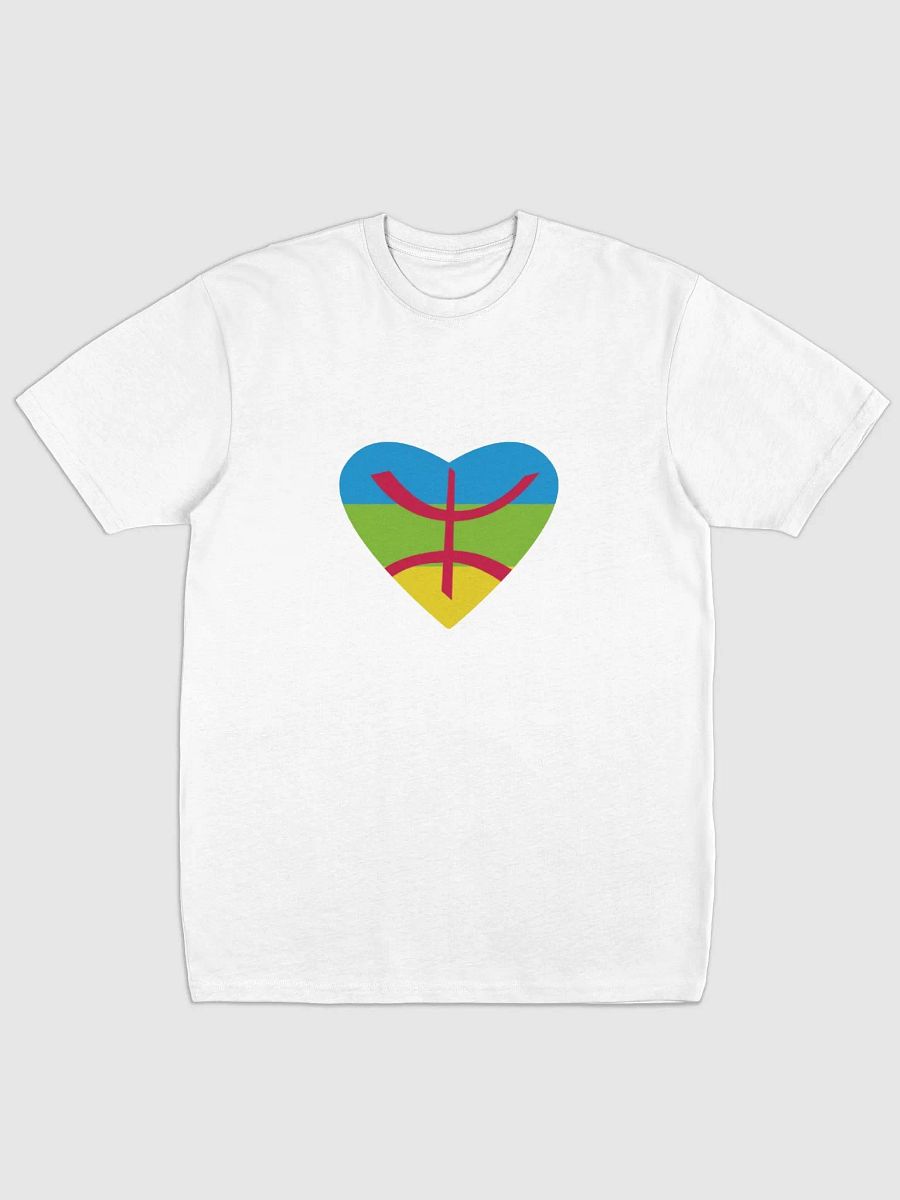 Amazigh Pride Heart Design T-Shirt - Celebrate Berber Heritage with Stylish Cultural Apparel product image (3)