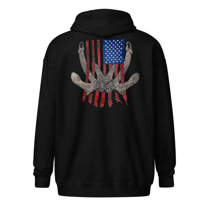 Anchor & CE Flage Zip Hoodie product image (1)