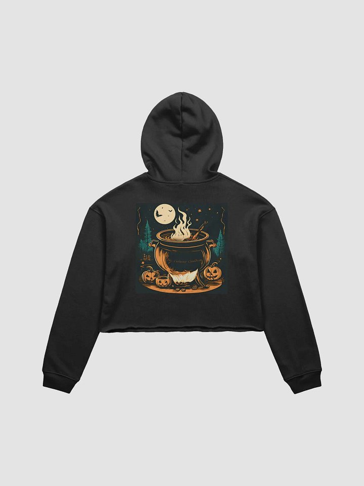 Calming Cauldron Witch Crop Hoodie product image (2)