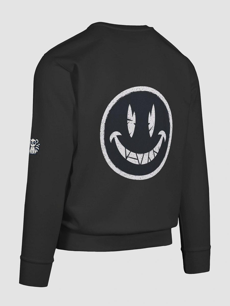 Edgy Grin Smiley Face Premium Sweatshirt product image (12)