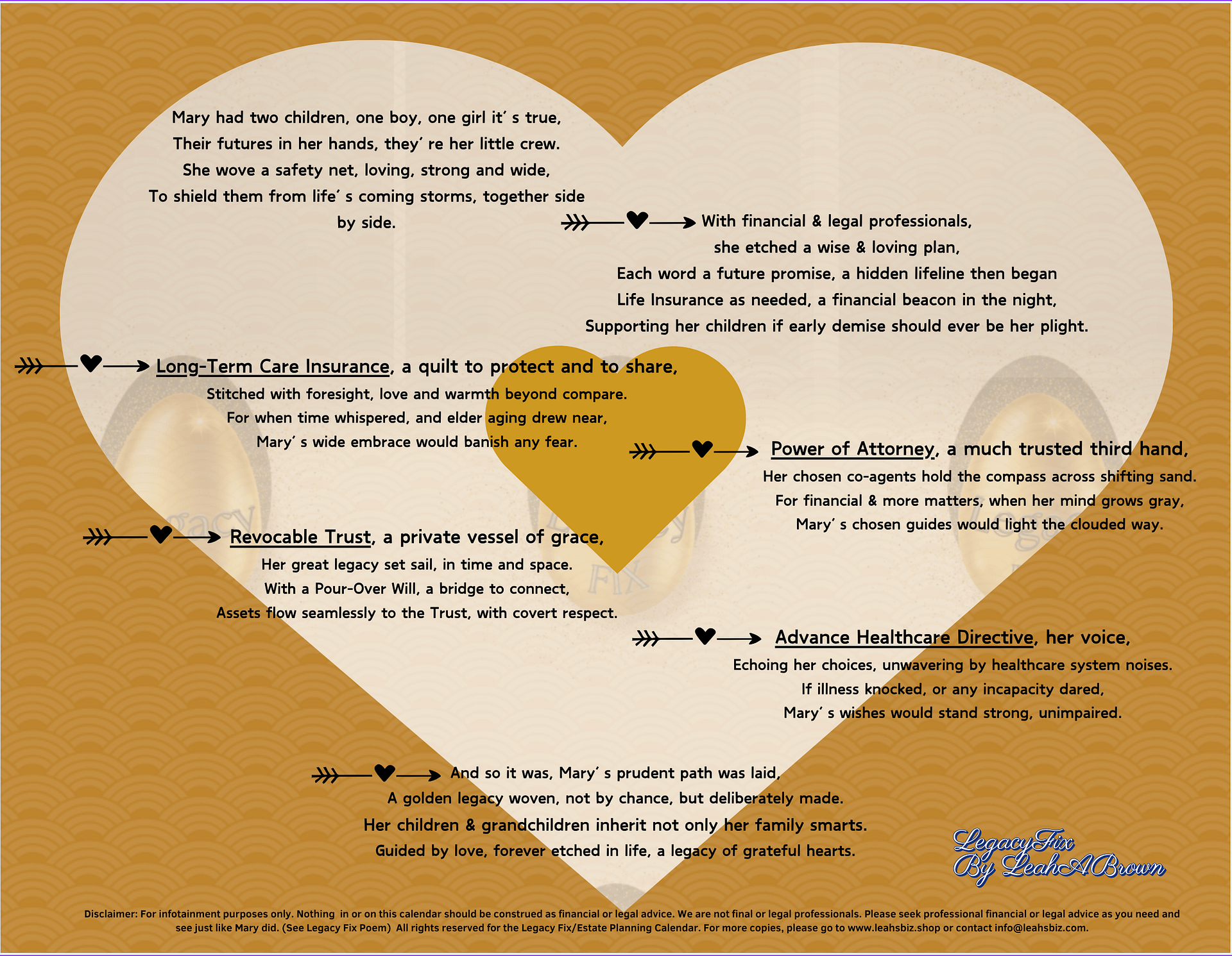 2025 ESTATE PLANNING MINDSET CALENDAR product image (4)