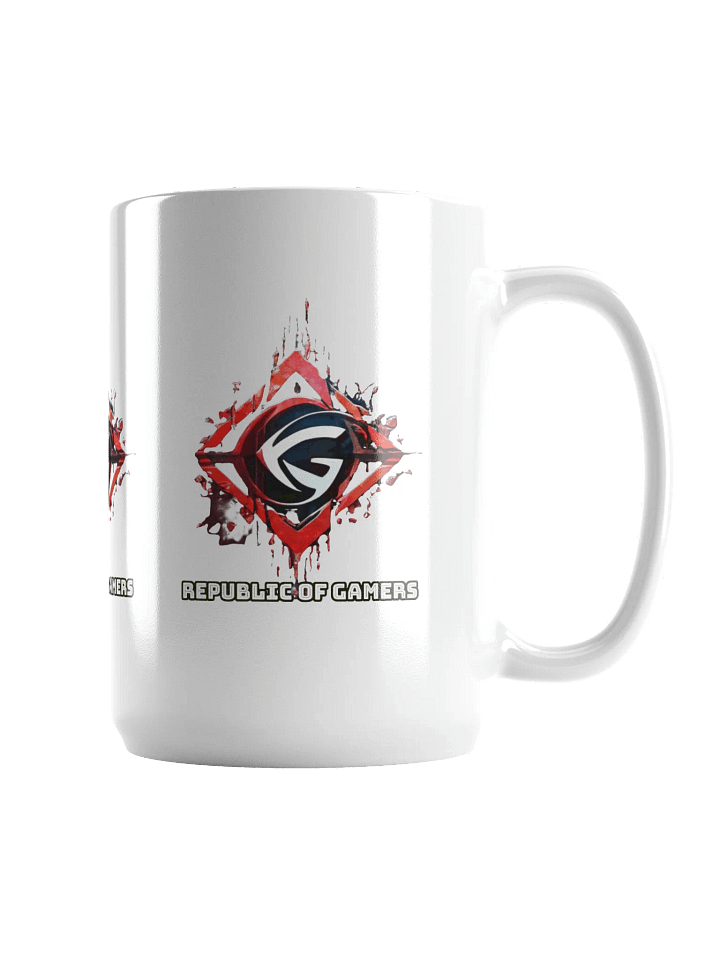 Dynamic Gaming Logo Mug, Glossy White Coffee Cup, Perfect Gift for Gamers product image (1)