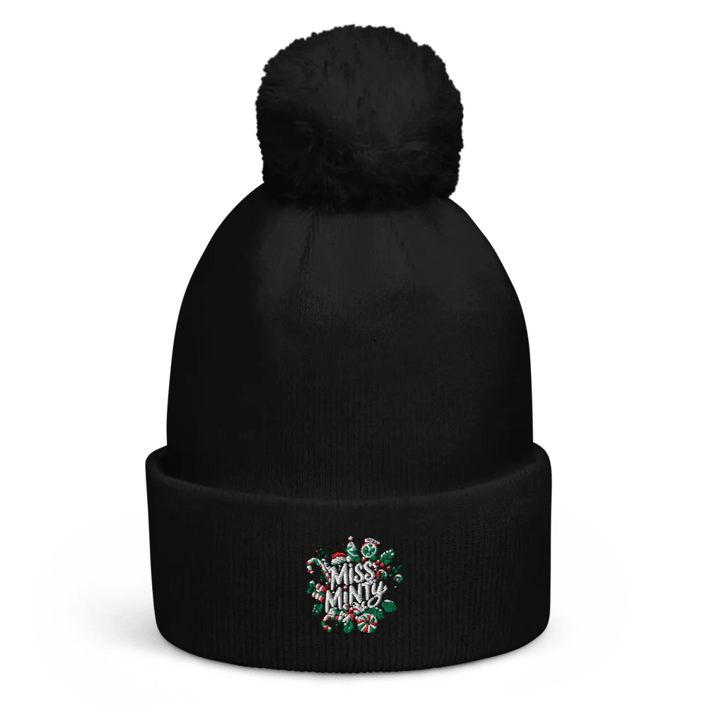 Festive Holiday Pom-Pom Beanie product image (1)
