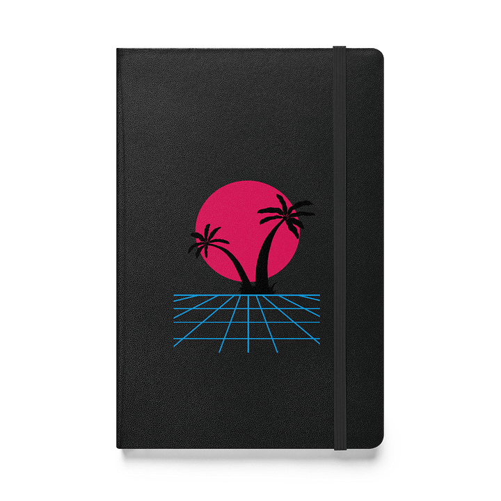 Neon Sunset Hardcover Notebook product image (1)