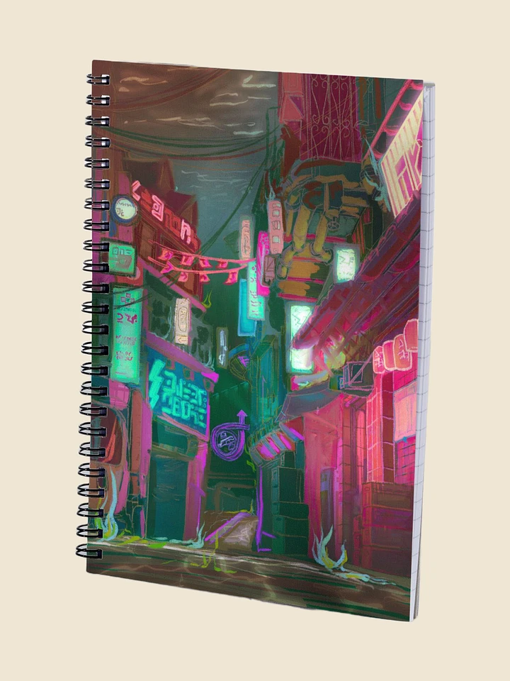 Neon Spiral Notebook product image (1)