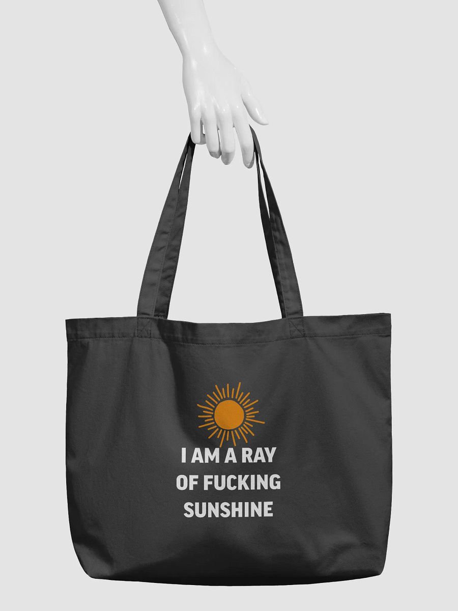 I am a Ray of Fucking Sunshine - Cotton Tote Bag product image (6)