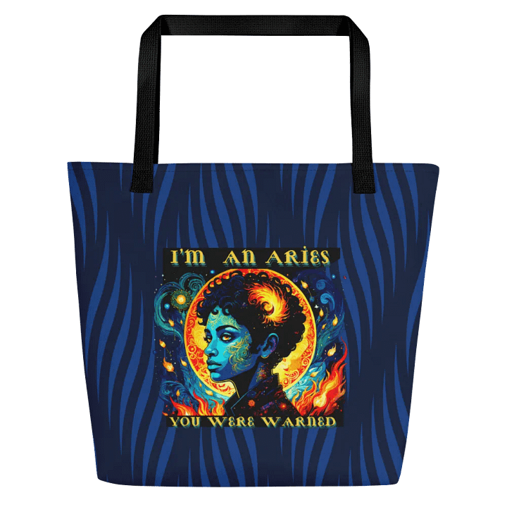 Aries 2025, You Were Warned, Tote product image (1)