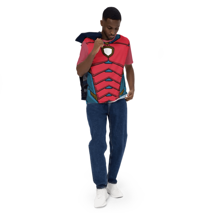 Enhanced Body Suit-Inspired Crew Neck T-Shirt - Embrace Futuristic Style product image (5)