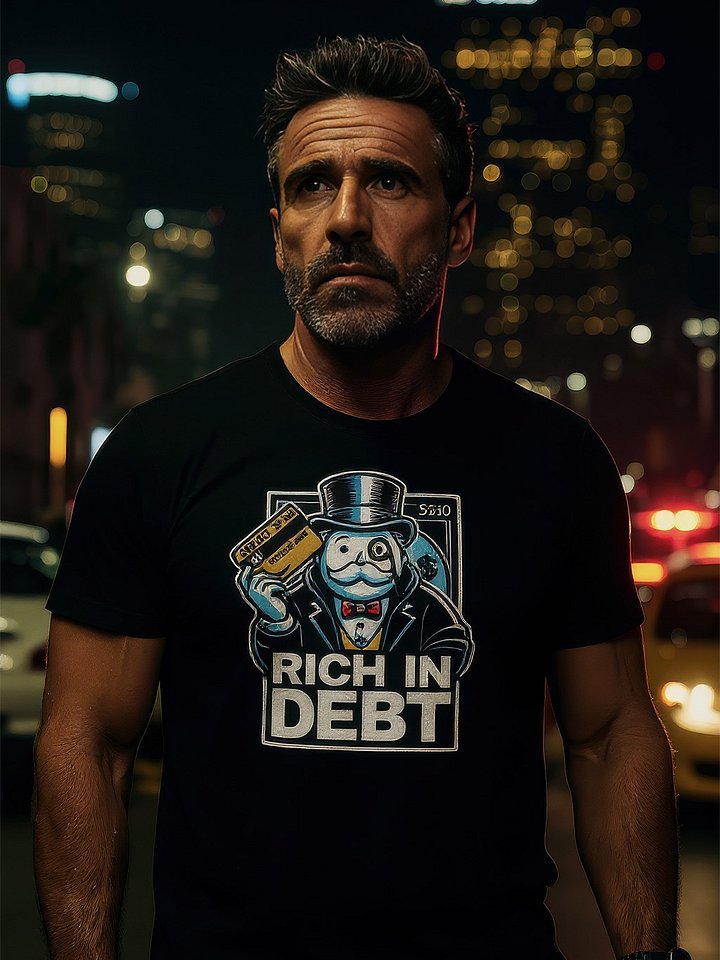 Rich In Debt T-Shirt product image (1)