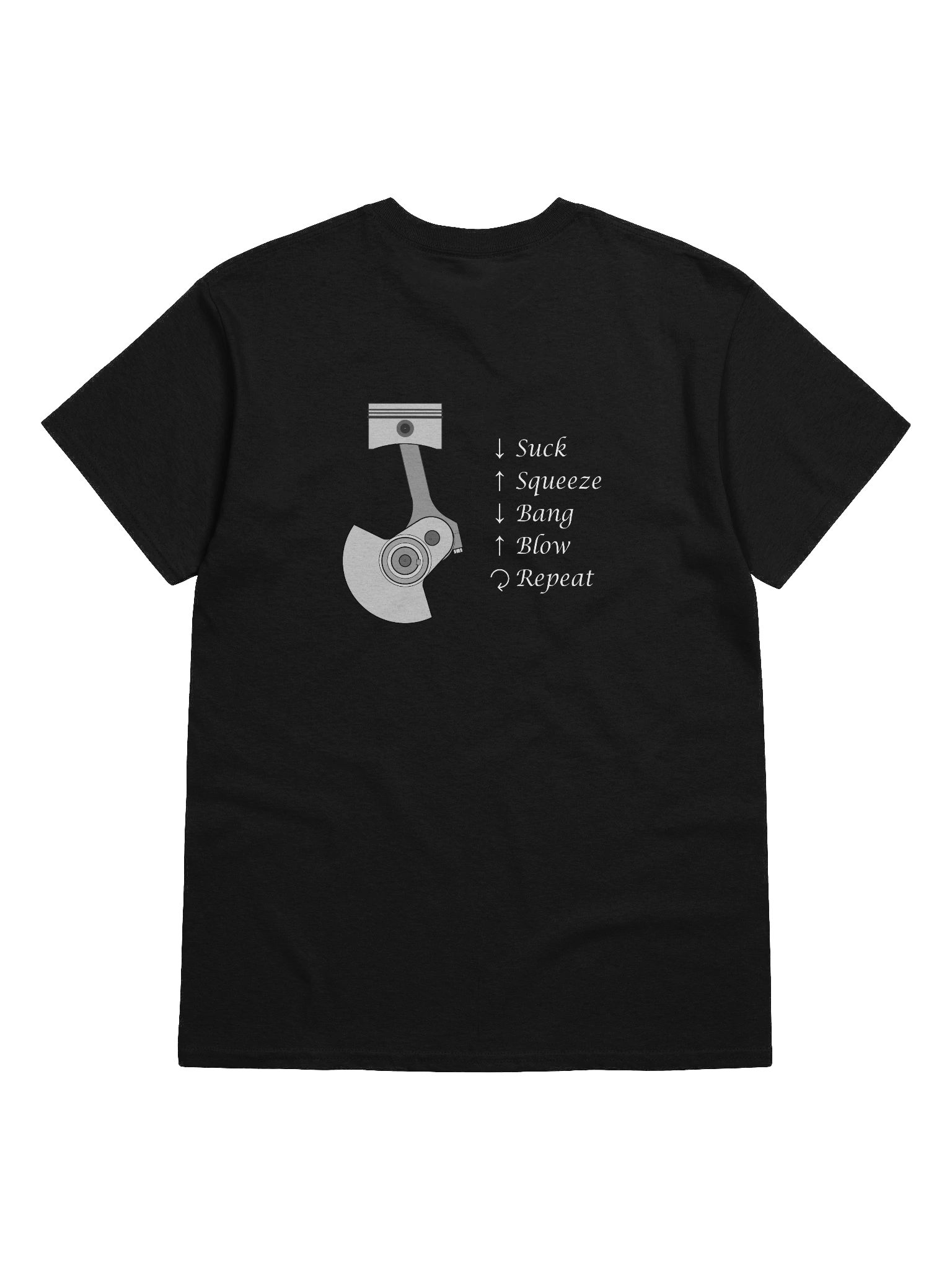 T-Shirt - Black - 4 Cycles product image (6)