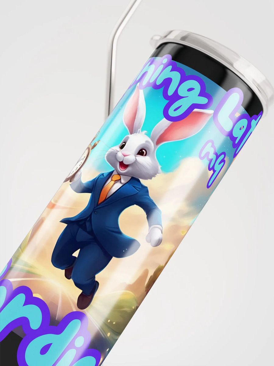 Whimsical Rabbit Stainless Steel Tumbler product image (5)
