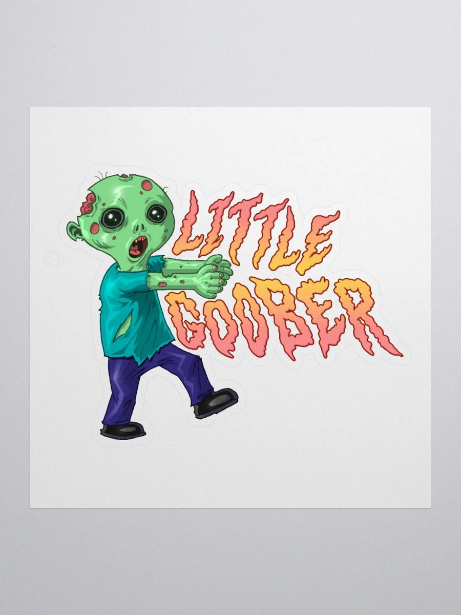 Little Goober Baby Zombie Sticker product image (2)
