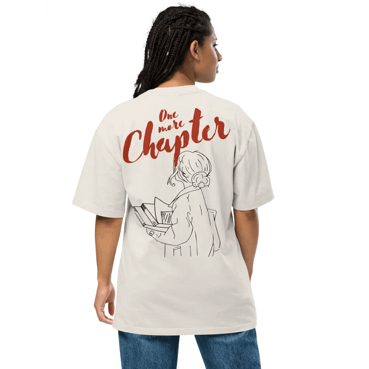 The 'One More Chapter' Oversized T-Shirt product image (1)